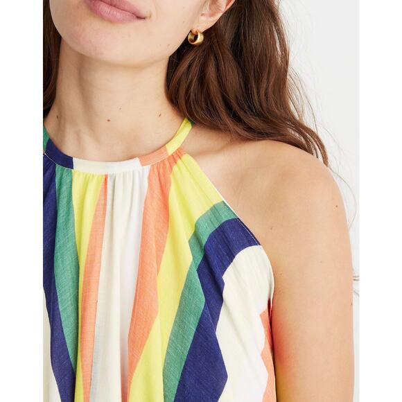 Madewell WHIT Striped Orly Dress Small - Picture 3 of 8